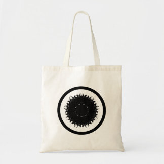 Black Happy Liebe Tragetasche
