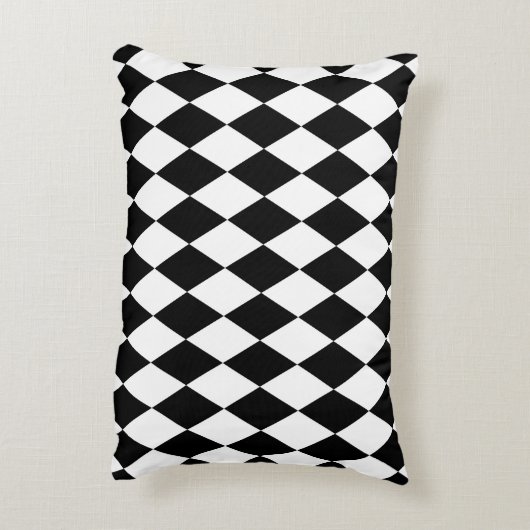 Black Harlequin Dekokissen (Rückseite(Vertikal))