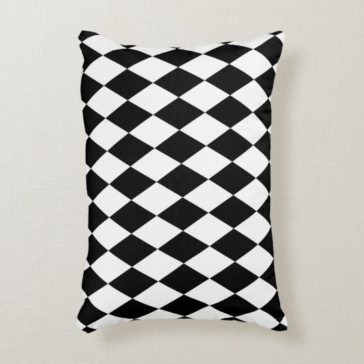 Black Harlequin Dekokissen (Vorderseite(Vertikal))