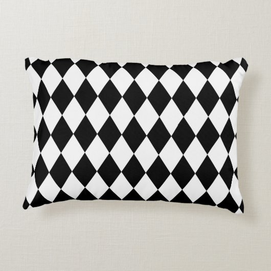 Black Harlequin Dekokissen (Rückseite)