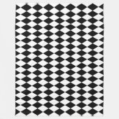 Black Harlequin Fleecedecke (Vorderseite)
