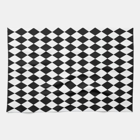 Black Harlequin Geschirrtuch (Horizontal)