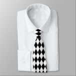 Black Harlequin Krawatte<br><div class="desc">Fun schwarzes Harlequin Muster auf weiß für große Akzente Stücke. Dies ist ein transparentes und anpassbares Bild, d.h. Sie können den weißen Hintergrund in eine beliebige Farbe ändern und das Muster vergrößern oder verkleinern.</div>