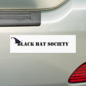 Black Hat Society Halloween Autoaufkleber (Auf Auto)