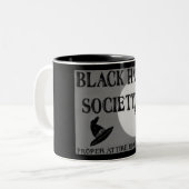 Black Hat Society Kaffeetasse (Vorderseite Links)