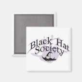 Black Hat Society Magnet 2 (Vorderseite/Rückseite)