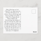 Black Hawk Clipper 1900 Postkarte (Rückseite)