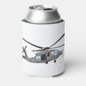 Black Hawk Helicopter Dosenkühler (Kanne Rückseite)