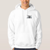 Black Hawk Helicopter Hoodie (Vorderseite)