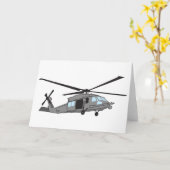 Black Hawk Helicopter Karte (Gelbe Blume)