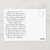 Black Hawk Klipper-Schiff 1900 Postkarte (Rückseite)