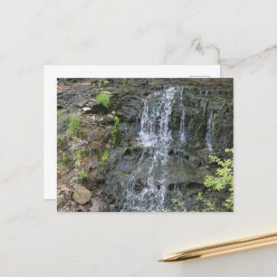 Black Hawk Springs in Burlington, Iowa Postkarte