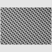 Black Heart Love Notes Grief Seidenpapier (Vorderseite)