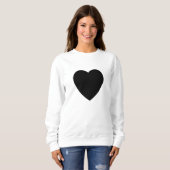 Black Heart Sweatshirt (Vorne ganz)