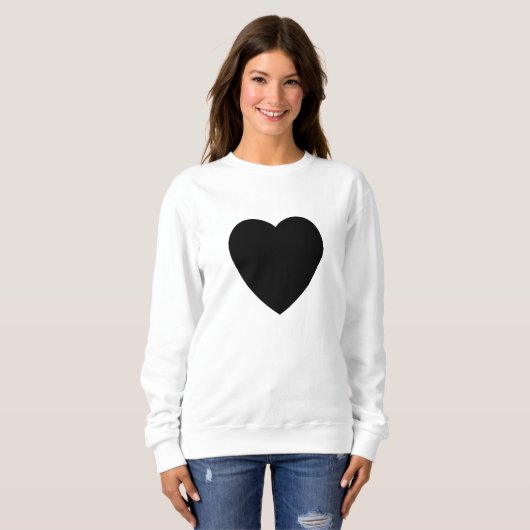 Black Heart Sweatshirt (Vorne ganz)