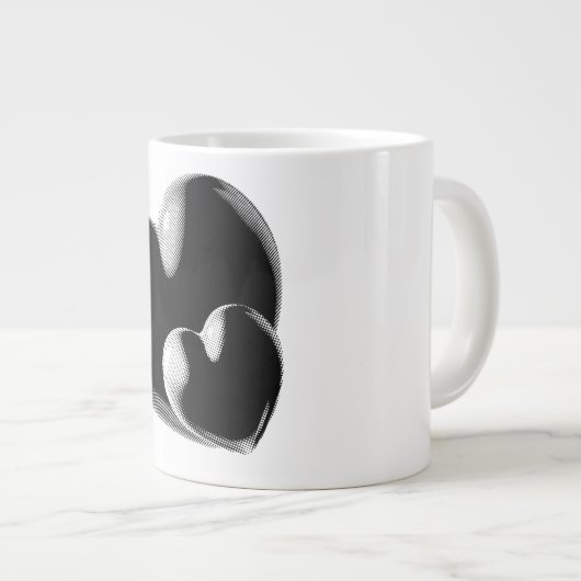 Black Hearts Mug Jumbo-Tasse (Vorderseite Rechts)