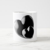 Black Hearts Mug Jumbo-Tasse (Vorderseite)