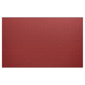 Black Hearts on Red Fabric Stoff (Yard (91,4 cm))