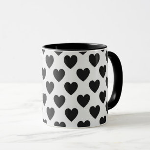 Black Hearts-Tasse Tasse