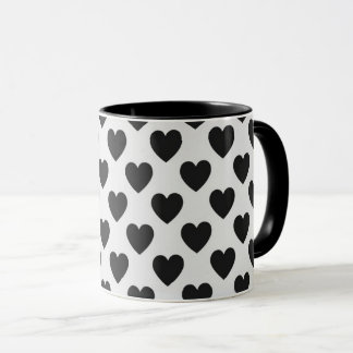 Black Hearts-Tasse Tasse