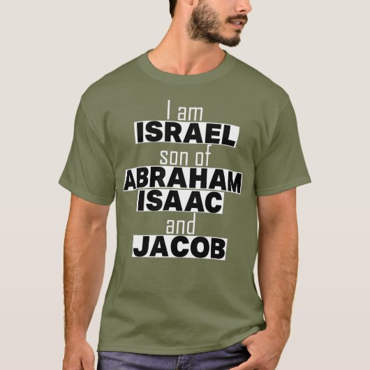 Black Hebrew Israelite T-Shirt (Vorderseite)