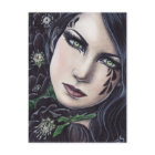 Black Hellebore Fantasy Postcard