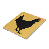 Black Hen Fliese (Seite)