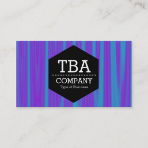 Black Hexagon - Abstrakt 090716(04) Visitenkarte