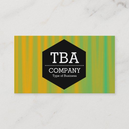 Black Hexagon - Abstrakt 090716(05) Visitenkarte (Vorderseite)