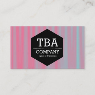 Black Hexagon - Abstrakt 090716(06) Visitenkarte