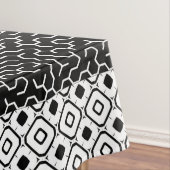Black Hexagon Maze Tischdecke (Beispiel)