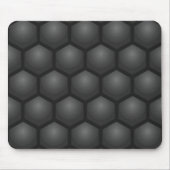 BLACK HEXAGON PATTERN MOUSEPAD (Vorne)