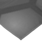 BLACK HEXAGON PATTERN TISCHDECKE (Schrägansicht)