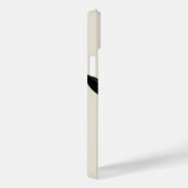 Black Hexenhutheft W Custom Initial Case-Mate iPhone Hülle (Rückseite / Rechts)