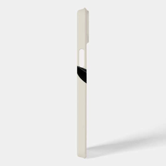 Black Hexenhutheft W Custom Initial Case-Mate iPhone Hülle (Rückseite / Rechts)