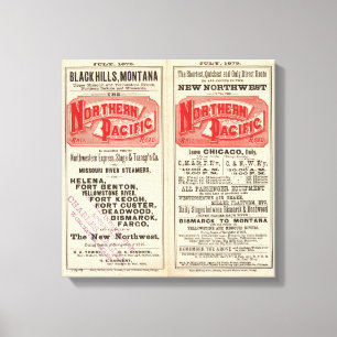 Black Hills, Montana, oberes Missouri Leinwanddruck