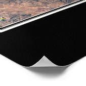 Black Hills National Forest South Dakota Satellite Poster (Ecke)