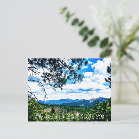 Black Hills SD Postcard Postkarte (Stehend Vorderseite)