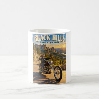 Black Hills South Dakota Chopper Motorrad Reise Kaffeetasse