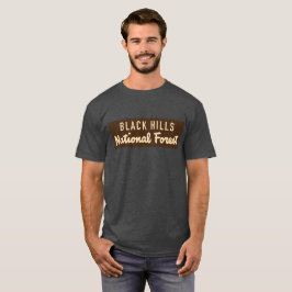 Black- Hillsstaatlicher Wald T-Shirt