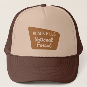Black- Hillsstaatlicher Wald (Zeichen) Truckerkappe