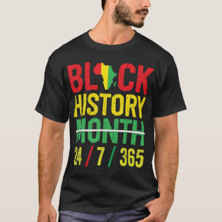 Black History 365 Black History Month 2023 T - Shi T-Shirt