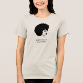 Black History Black Girl Graphic T - Shirt (Vorderseite)