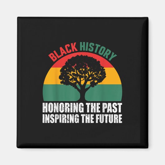 Black History Checked Coquette Bow Herz Valenti Magnet (Vorne)