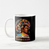 Black History Education Is Dom Books Black History Kaffeetasse (Links)