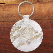 Black History Gold Marmor Schlüsselanhänger Black (Rückseite)