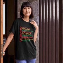 Black History Graphic T - Shirt Afro Women tee top