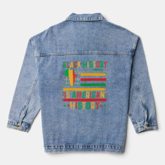 Black History is American History 2025 Jeansjacke