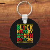 Black History Is American History African Men Wome Schlüsselanhänger (Vorderseite)