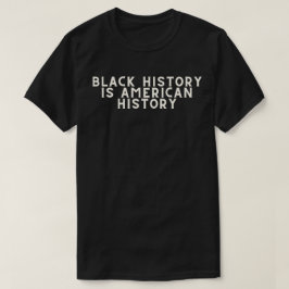 Black History is American History BHM T - Shirt